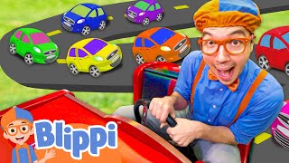 blippis vroom vroom vehicle adventure brand new blippi educational videos for kids