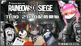 【コラボ】今日は5匹で特殊部隊ごっこ！│レインボーシックスシージ#02