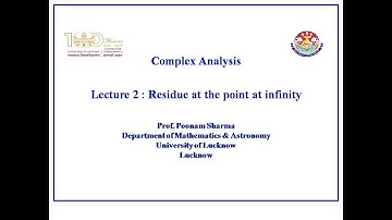 Residue at the point at Infinity