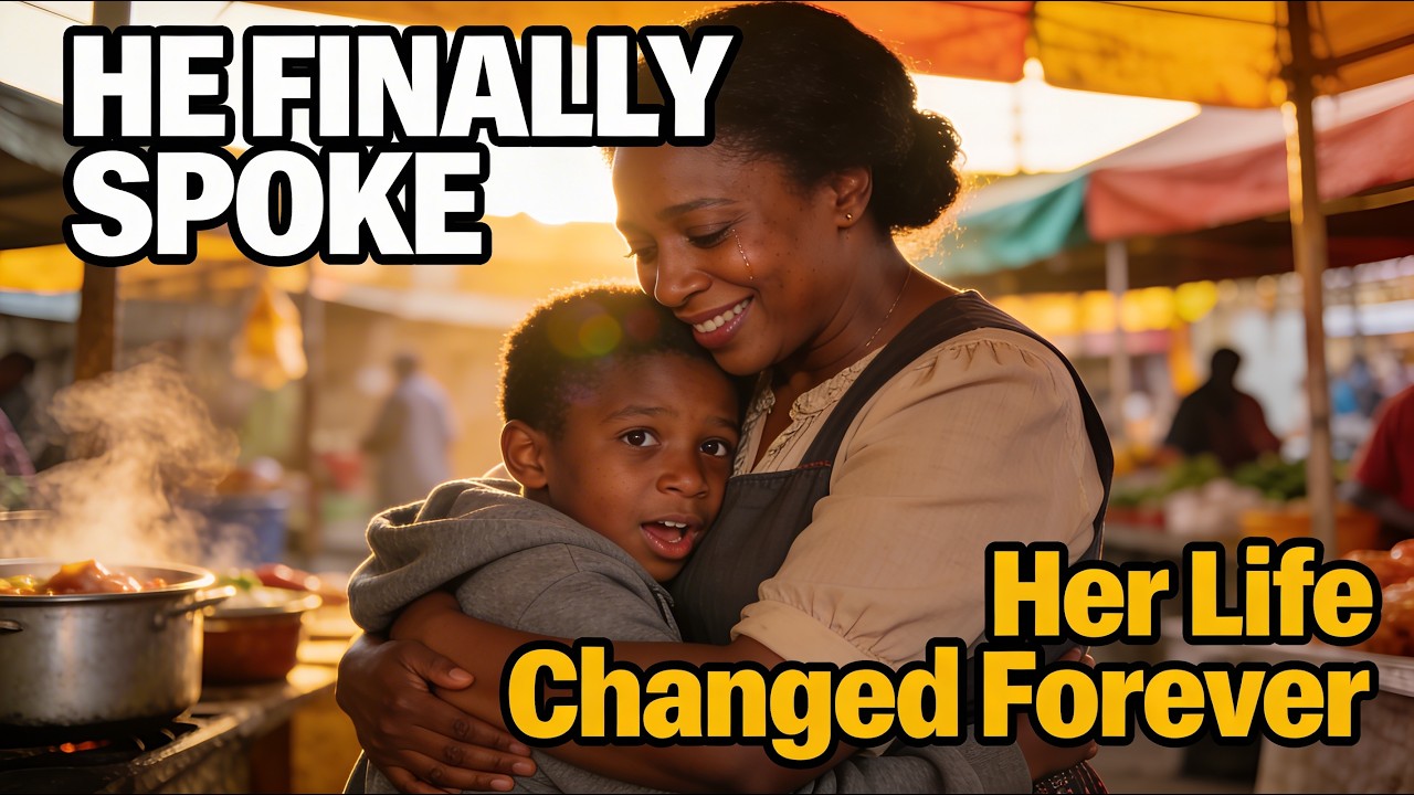 Street Vendor Gave Free Food to Silent Black Boy — The Day He Spoke Changed Her Life