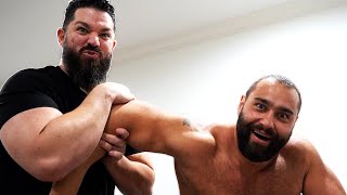 AEW&#39;s Miro gets EXTREME Chiropractic Adjustment By Dr. Beau Hightower