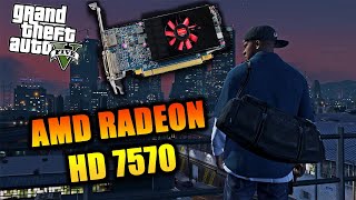 Playing GTA V On AMD RADEON HD 7570 || AMD RADEON HD 7570 Benchmark ||