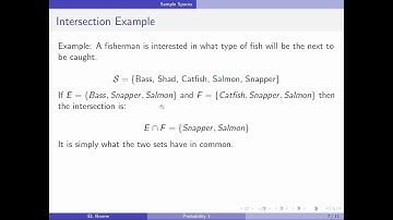 Data Science 1 - Probability 2 - Sample Spaces and Events