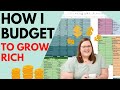 How I reconcile and close my budgets - In Real Time! + February Budget Report!