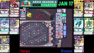 AEGIS: Second Ignition Kickstarter Weekly Stream: Indrix vs. Salazar Demo!