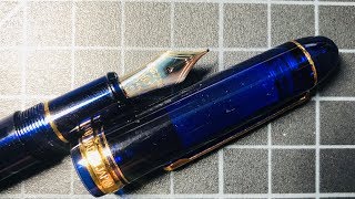 Platinum 3776 Century Fountain Pen Review (Chartres Blue) - YouTube