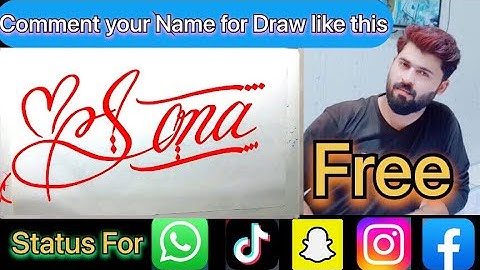 Sona Name Signature Calligraphy Status | How to Cursive write with cut Marker #sona