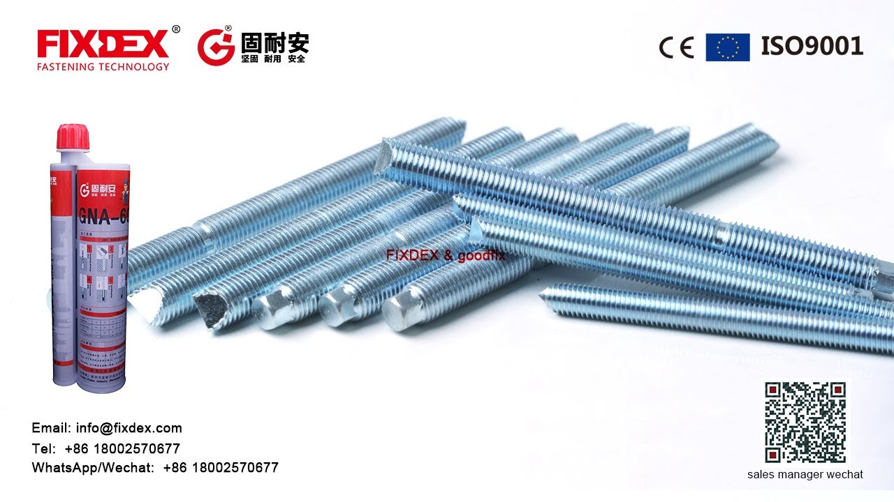 Zinc plated chemical anchor bolt all sizes cheap price