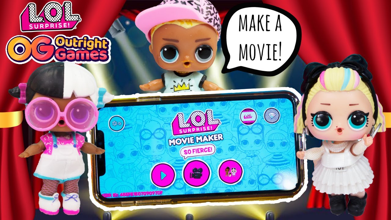 LOL Surprise Movie Maker Game Make Your Own LOL Movies Outright