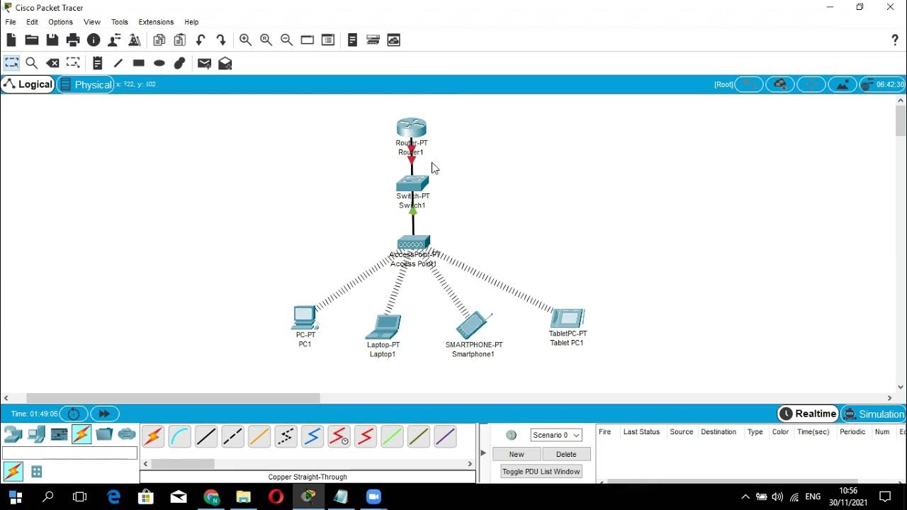 Cara Konfigurasi Wireless Access Point di Cisco Packet Tracer YouTube