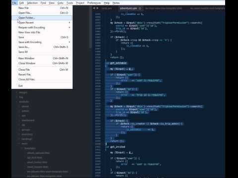 sublimetext open dialog bug