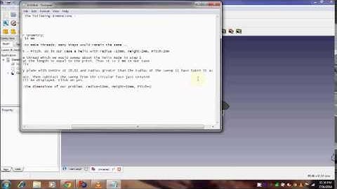 FreeCAD tutorial : Nut - Part 1