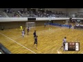 5日 ハンドボール男子 あづま総合体育館 Bコート 松山工業×興南 1回戦 1
