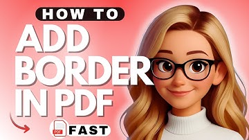 How to Add Border in PDF File using Adobe Acrobat - 2025