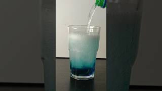 Chilled Blue Curacao Mojito