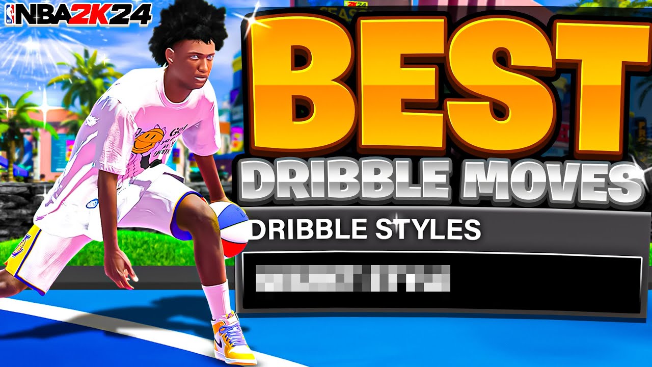 THE BEST DRIBBLE MOVES FOR GUARDS IN NBA 2K24 FASTEST DRIBBLE MOVES