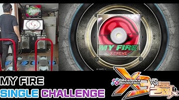 HN!! DDR X3 vs DDR 2ndMIX - MY FIRE  CSP (SINGLE CHALLENGE) PFC 디디알 1ST 곡 부활 챌린지 스텝 추가 퍼팩트 플레이해보자!!