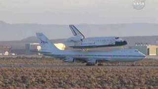 STS-117 Space Shuttle Atlantis Flies On The Back Of A 747