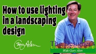 How to use Lights in a Landscape Design Designers Landscape#719
