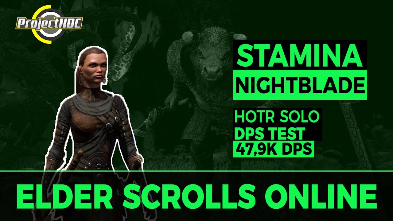 get how stamina 9k to Horns 47,9K DPS ESO Reach Test  Solo the Stamina of