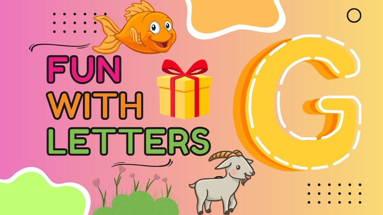 Learn Letter G Song for Kids | Goat 🐐 Grapes 🍇 Guitar 🎸 | Alphabet Rhyme by CleverCubsTV