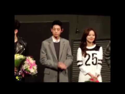 150108 오늘의연애 vip시사회 -정준영 무대인사