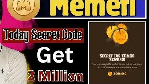 Memefi daily secret code. 16 June #memefi #memeficoin