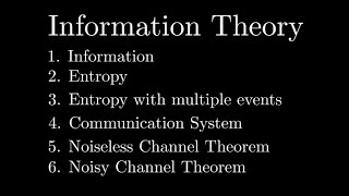 Information Theory | Episode 0