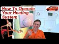 How to use Your Central Heating Controls, Boiler Settings, Hot Water Temperature, Room Thermostat