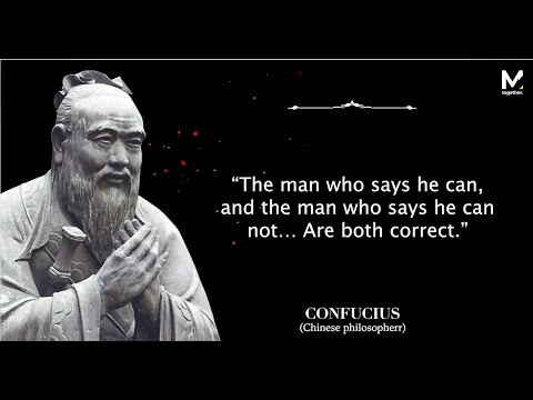 Video: The sayings of Confucius and worldly wisdom