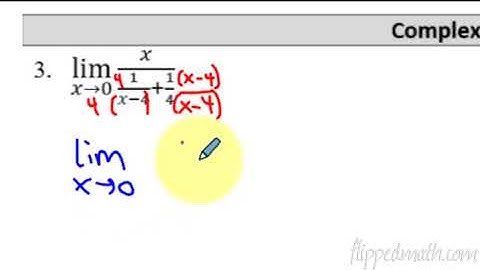 Calculus AB/BC – 1.7 Selecting Procedures for Determining Limits