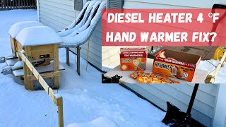 Dual Diesel Heater FAIL at 4°F (-15.5 °C) - What Went Wrong