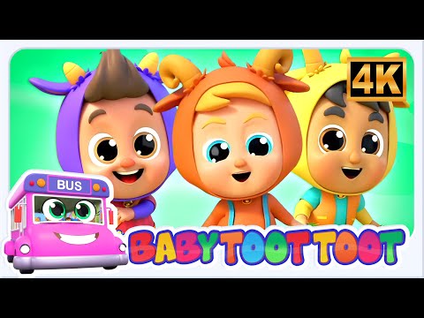 Три билли козы Gruff лучший Baby Toot Toot сказки для детей - Babytootoot