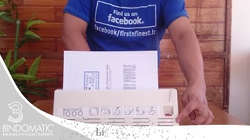 Bindomatic 1000 Desktop Thermal Binding Machines