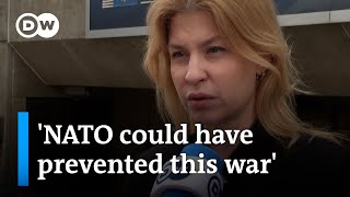 Ukraine Deputy Pm On Nato And The War In Ukraine Dw News