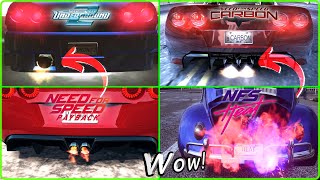 Stock vs Tuned EXHAUST Sound in (Need For Speed 20032022)