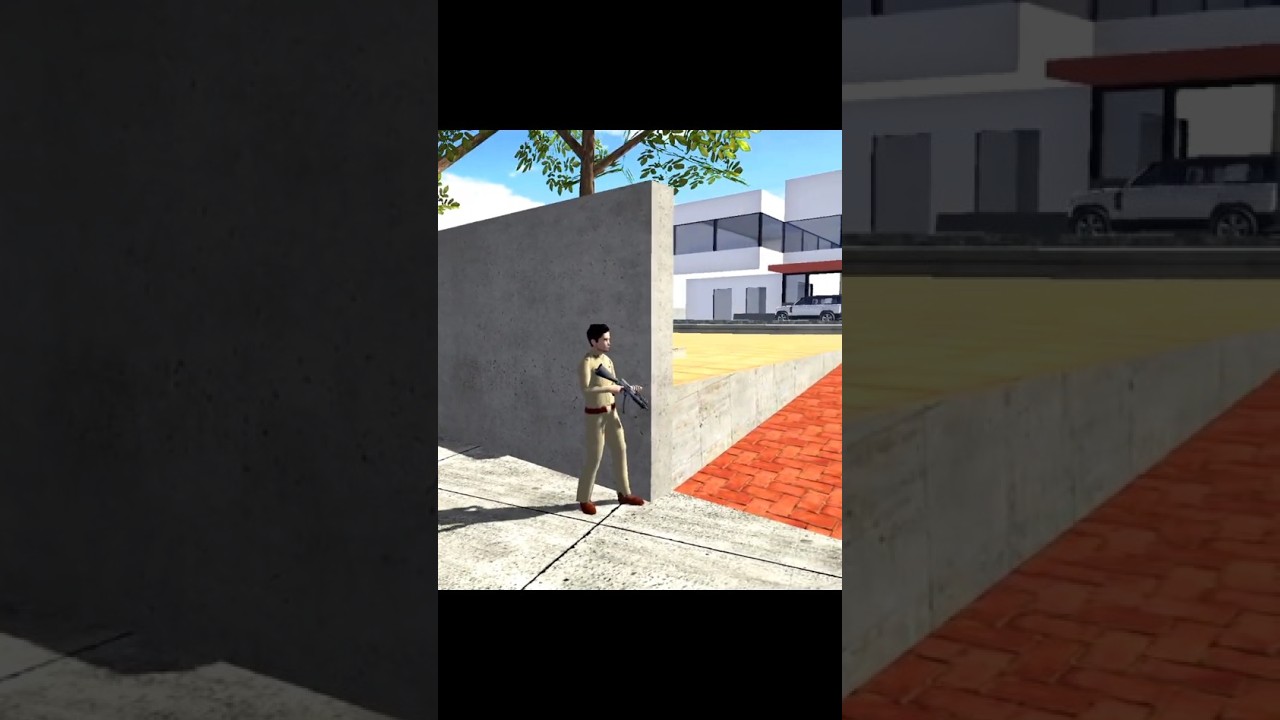 Police Bodyguard Cheat Code in Indian Bike Driving 3d 