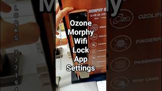 Ozone morphy oz-fdl-02 Life NXT plus-I wifi app settings #ddorlocks #installation #services #bhopal