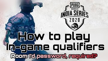 Pmis in-game qualifiers explained in detail | How to play in-game qualifiers| Pubgmobile IndiaSeries