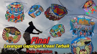 Layangan Gapangan Terbaik - Final Lomba Gapangan Kreasi Banyuwangi