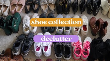 SHOE COLLECTION & MINI DECLUTTER | MINIMALISM SERIES