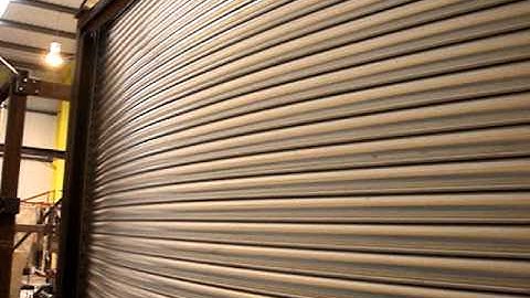 Product Testing - Wind Load Testing - 75 mm Steel Curtain