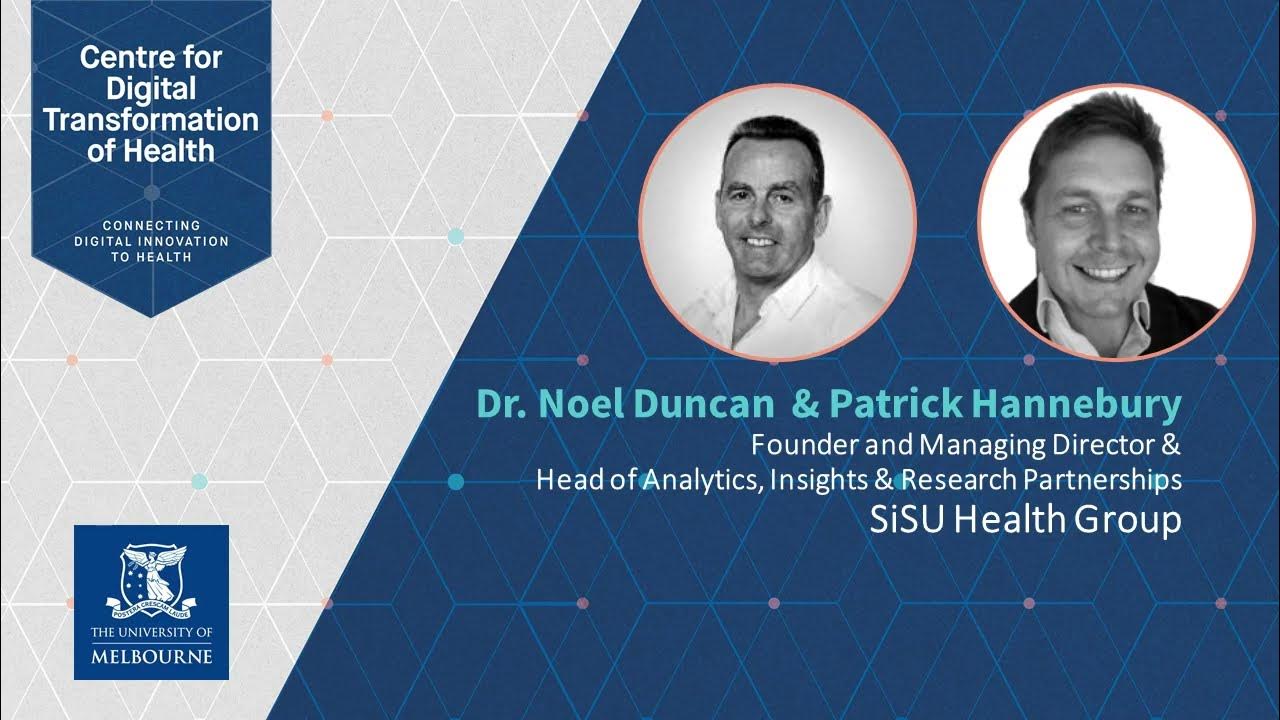 Sisu Health Group what data can tell us about how the pandemic changed Australia YouTube