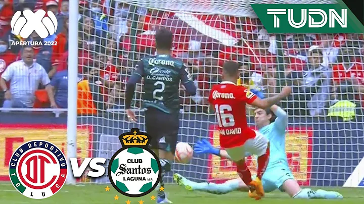 Era el segundo, Acevedo salva a Santos! | Toluca 1...