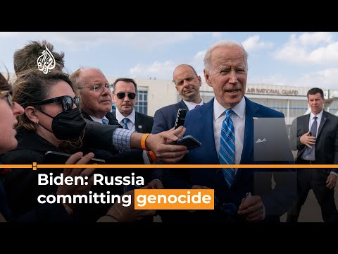 Biden says Russia