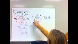 11-2 Solving Multi-Step Equations