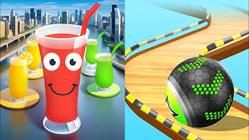 Juice Run | Going Balls- SpeedRun All Level Gameplay Android,iOS - NEW UPDATE Ep - 20