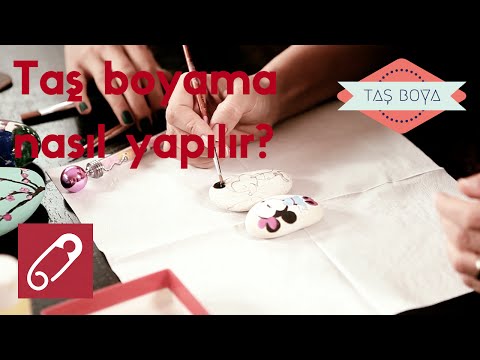 Taş boyama nasıl yapılır? - 10marifet