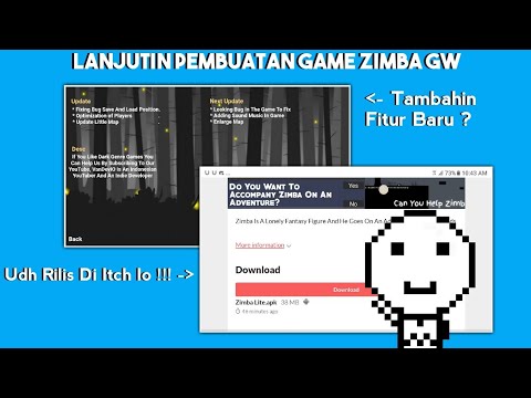 Lanjutin Game Zimba Gw #2 || Max2D ( Dev Vlog )