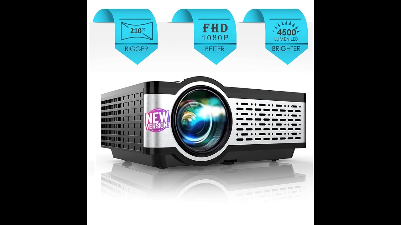 Egate i9 ProMax Full HD 1080p Budget Projector projector under 10000 YouTube